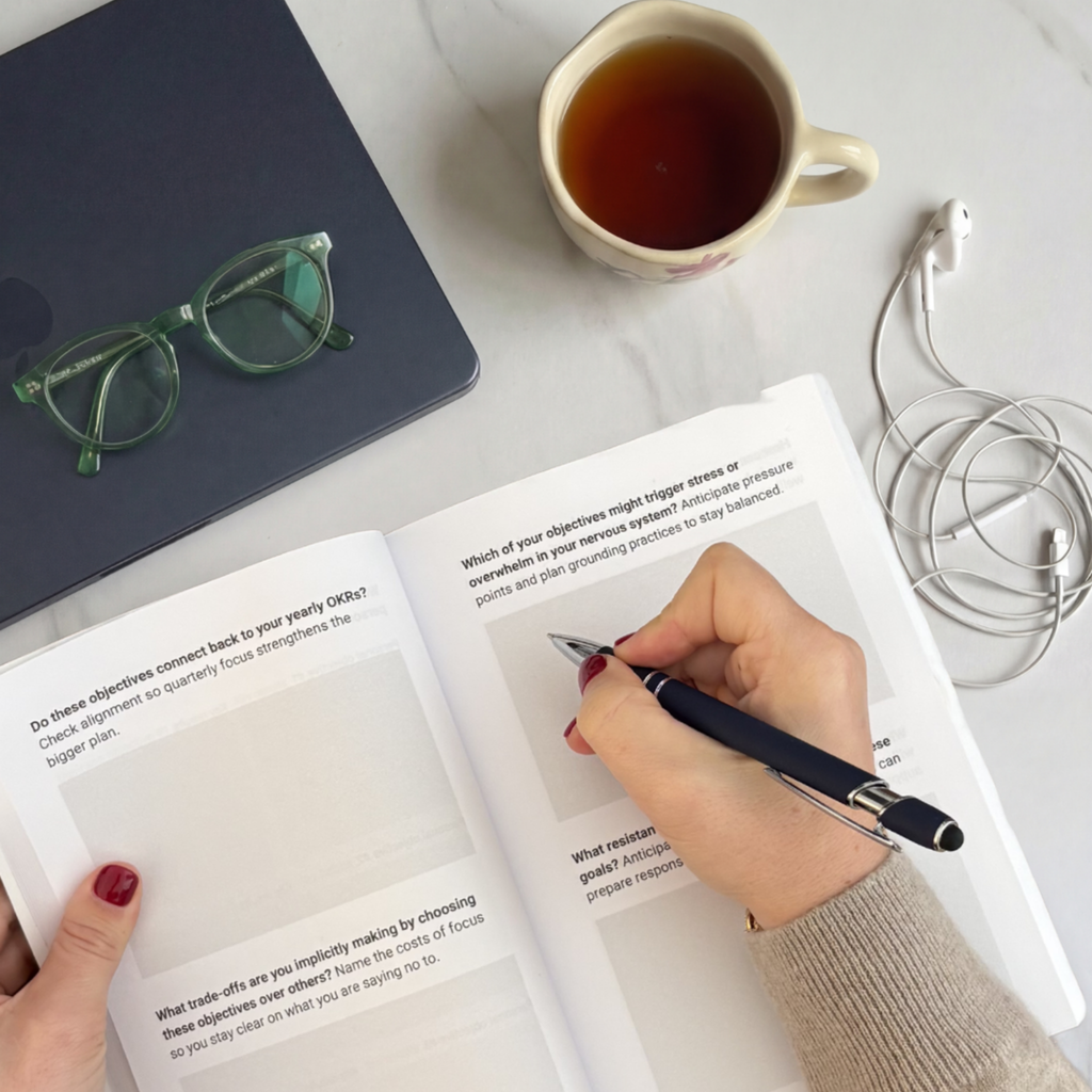 Yearly Roadmap - Guided Planner (Softcover)