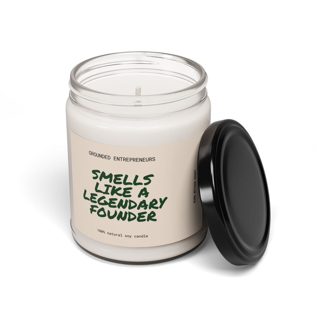 Smells Like a Legendary Founder — Scented Soy Candle (9oz)