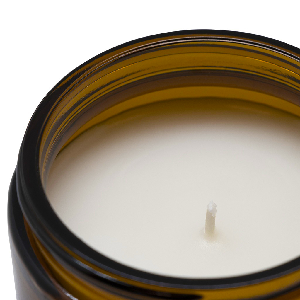 Smells Like A Legendary Founder - Scented Candle, Amber Jar