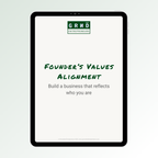 Founder's Values Alignment Workbook - Digital Download