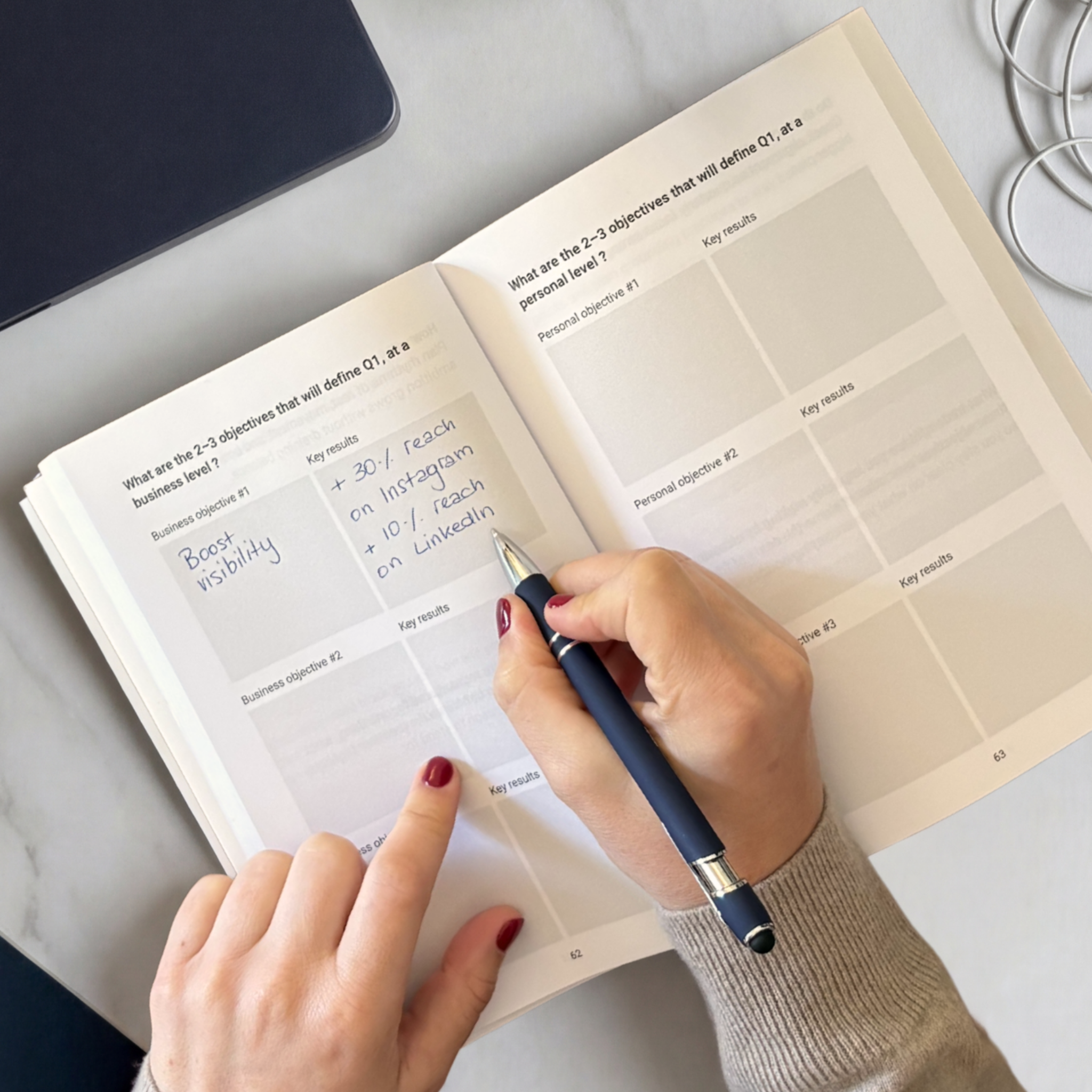 Yearly Roadmap - Guided Planner (Softcover)