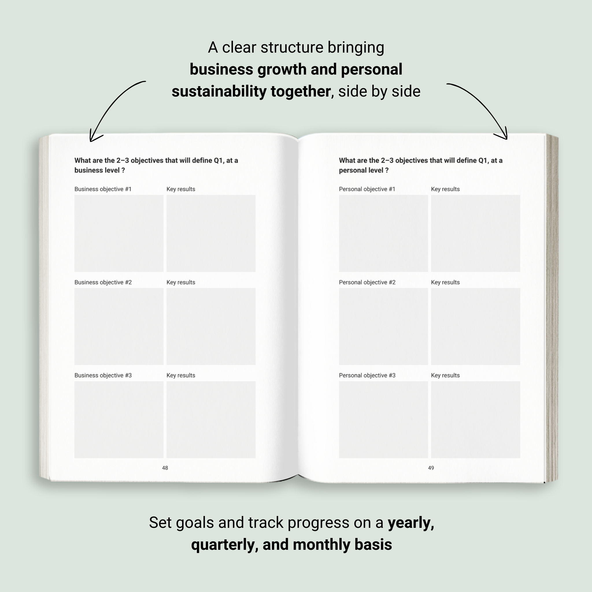 Yearly Roadmap - Guided Planner Softcover