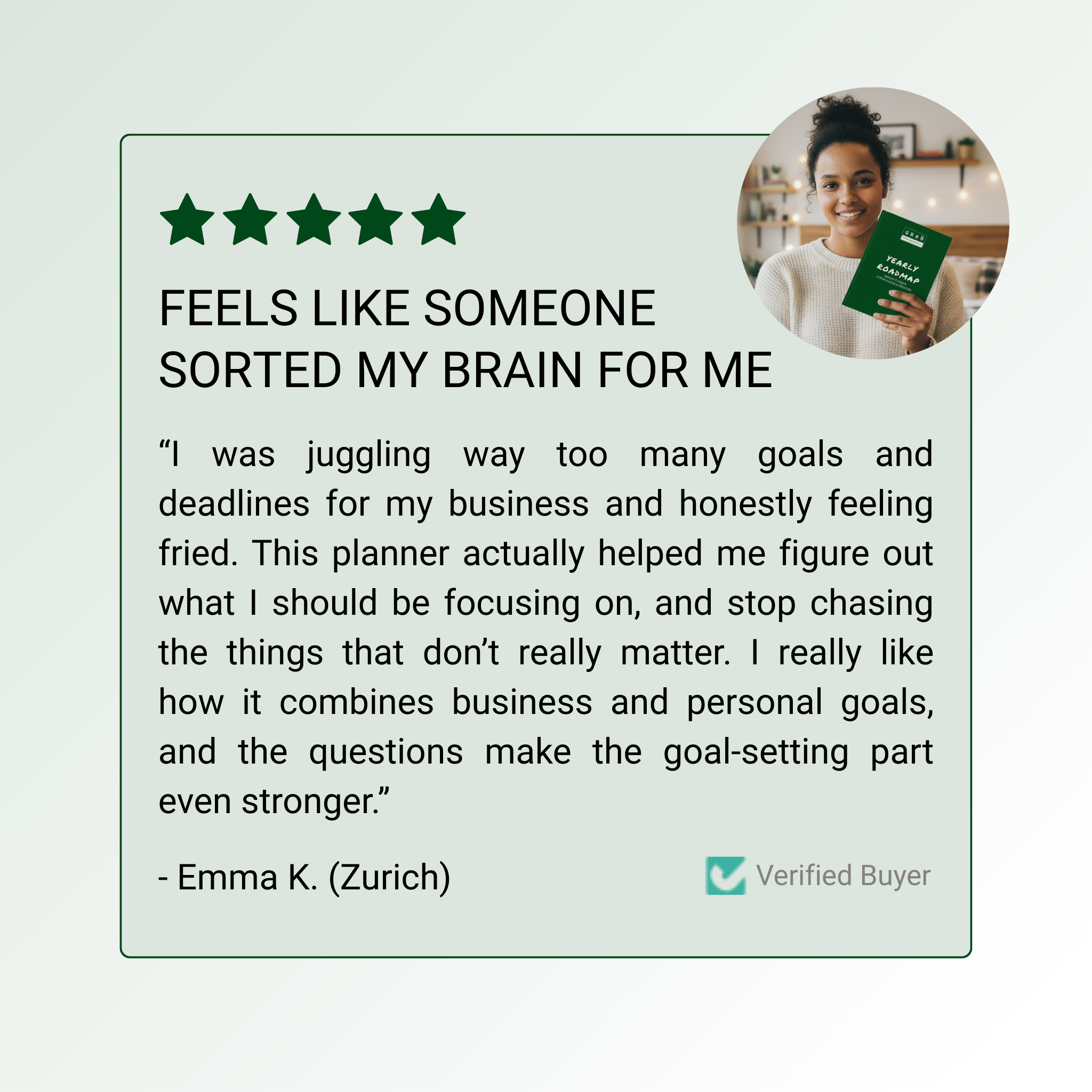 Yearly Roadmap - Guided Planner (Softcover)