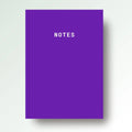 Notes A5 Lined Notebook - Purple - Grounded Entrepreneurs