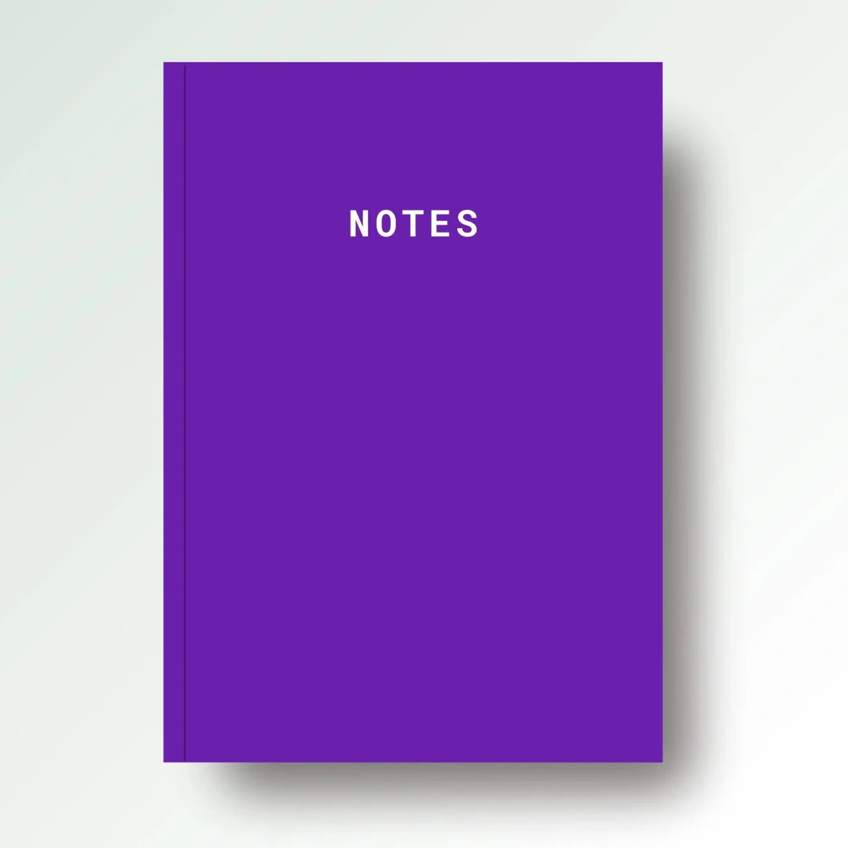 Notes A5 Lined Notebook - Purple - Grounded Entrepreneurs